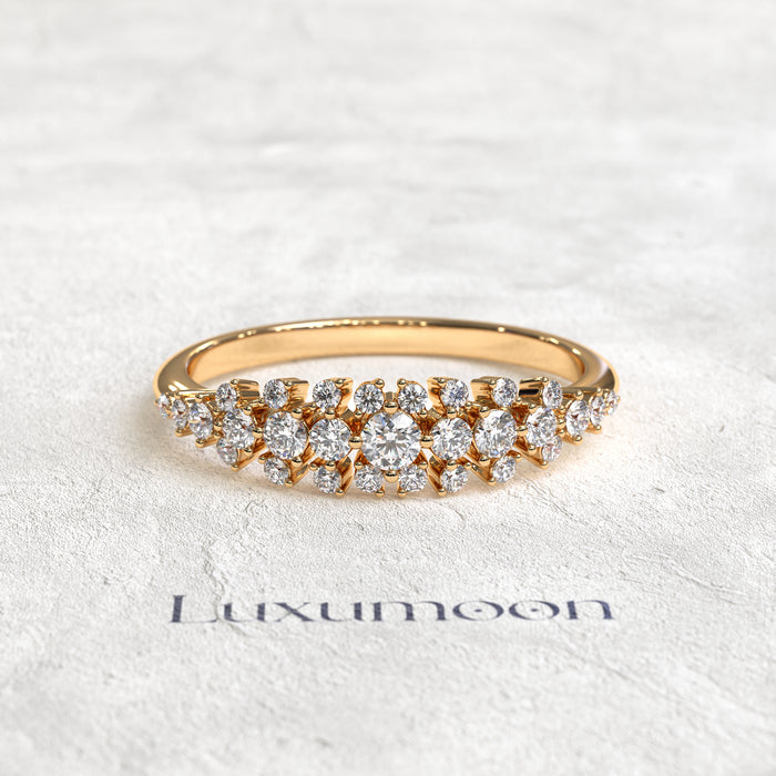The Cirevia – Spring Shine Round Diamond Band