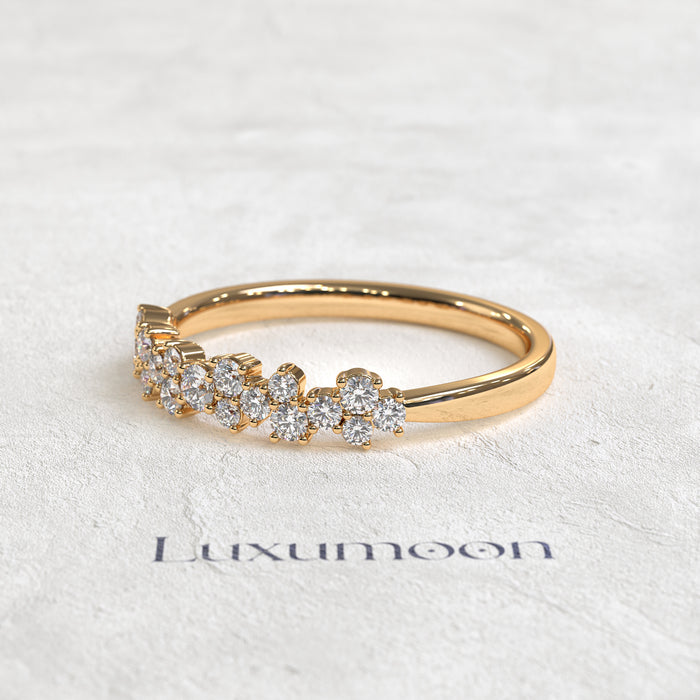 The Virelle - Diamond Blossom Cluster Band
