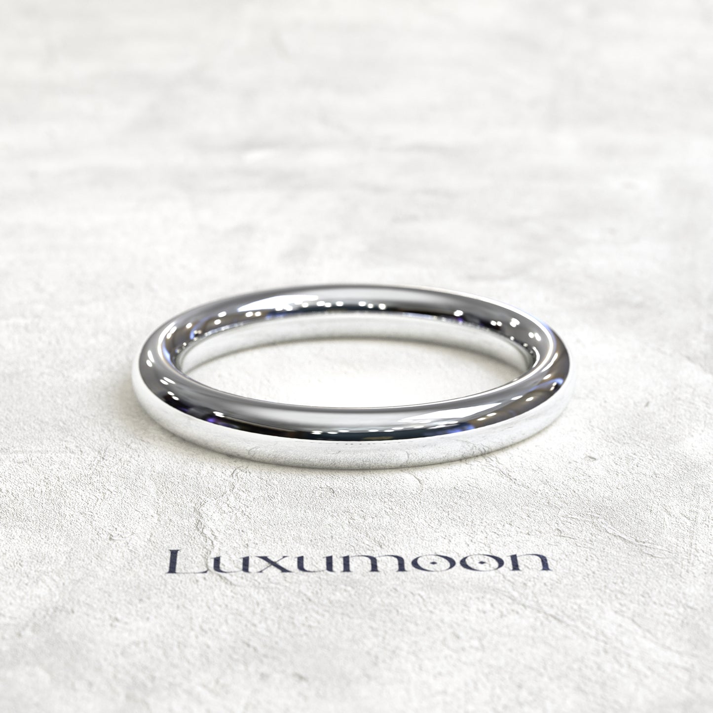 The Lioré – Rounded 3mm Solid Band