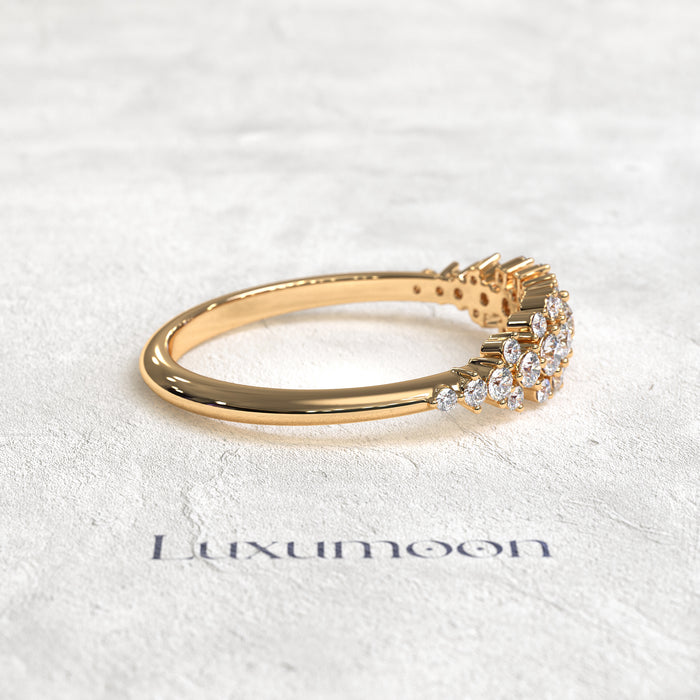 The Cirevia – Spring Shine Round Diamond Band
